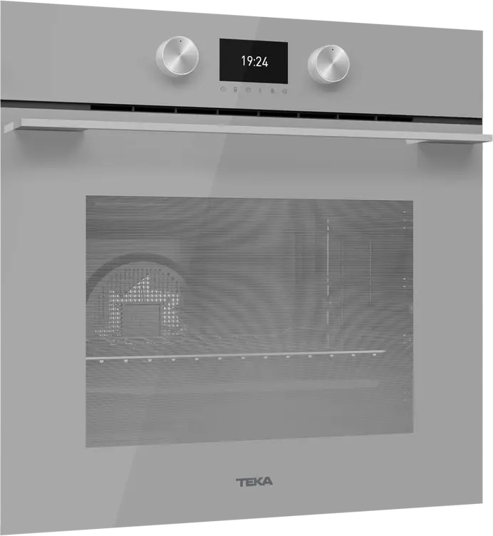 Teka HLB 8600 SM Urban Colours Built-in Multifunction Oven, SurroundTemp, 70L Capacity, A+ Energy Class, HydroClean PRO, TFT Display, Steam Grey