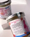 Pet Cafe Premium Holistic Mix Turkey and Beef for Dogs, Sterilized, Grain-Free, 250g Glass Jar