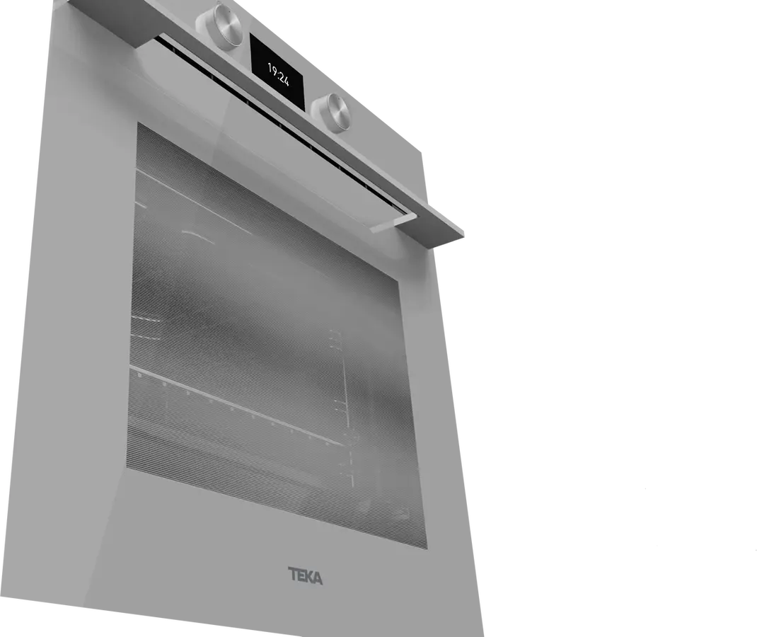 Teka HLB 8600 SM Urban Colours Built-in Multifunction Oven, SurroundTemp, 70L Capacity, A+ Energy Class, HydroClean PRO, TFT Display, Steam Grey