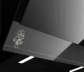 Hota Decorativă Verticală Teka DVT-VG 98660 Ediție Van Gogh Museum, Sticlă Neagră și Oțel Champagne, 900mm, Motor EcoPower, Control Touch, Iluminare LED