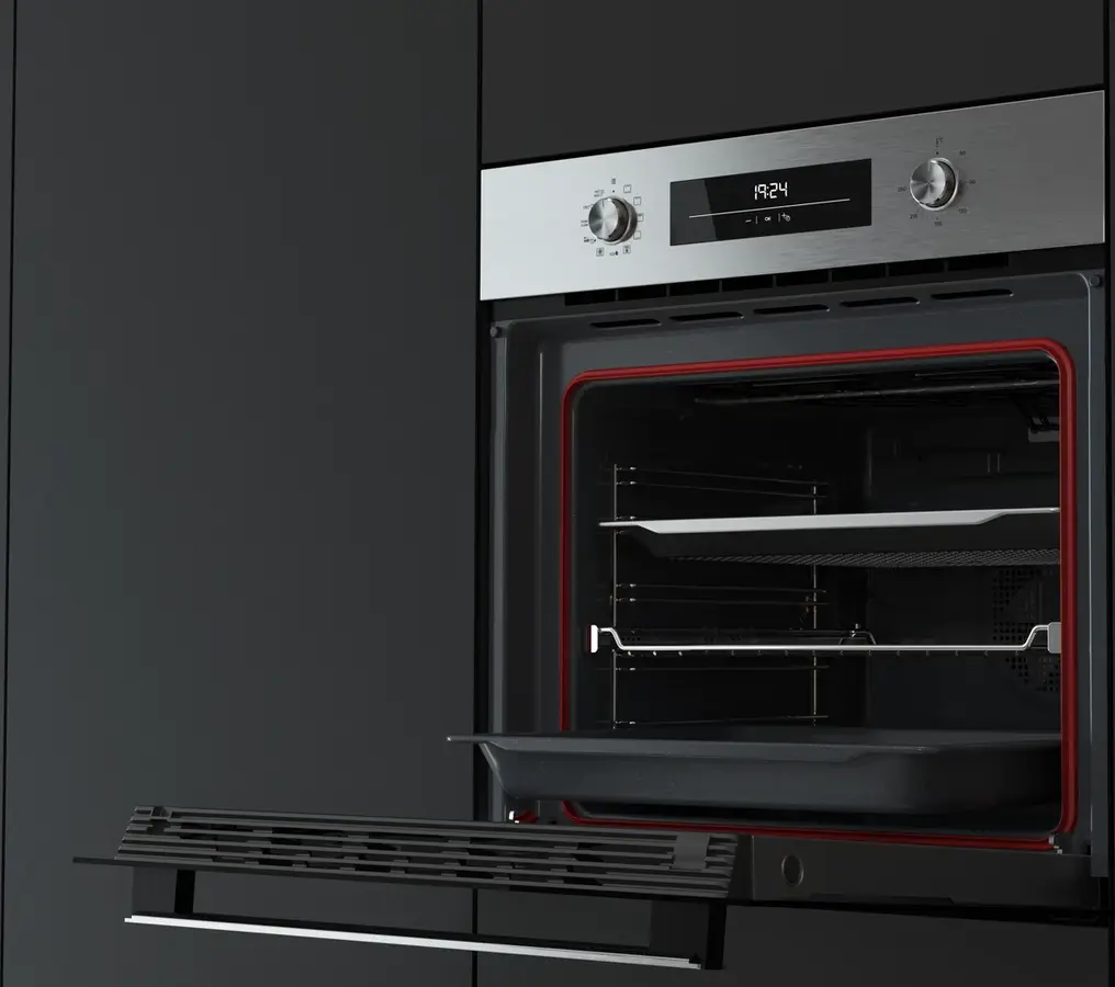 Cuptor Încorporabil Multifuncțional Teka HSB 6466 SS Neo, Capacitate 70L, Clasa Energetică A+, Funcții AirFry și CHEF, HydroClean PRO, Inox