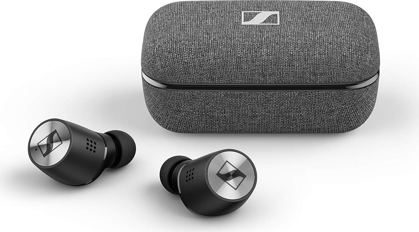 Casca Sennheiser Momentum True Wireless 2 TWS, Anulare Zgomot Activ ANC, Bluetooth 5.1, aptX, Drivere Dinamice 7mm, IPX4, Alb Color: Black