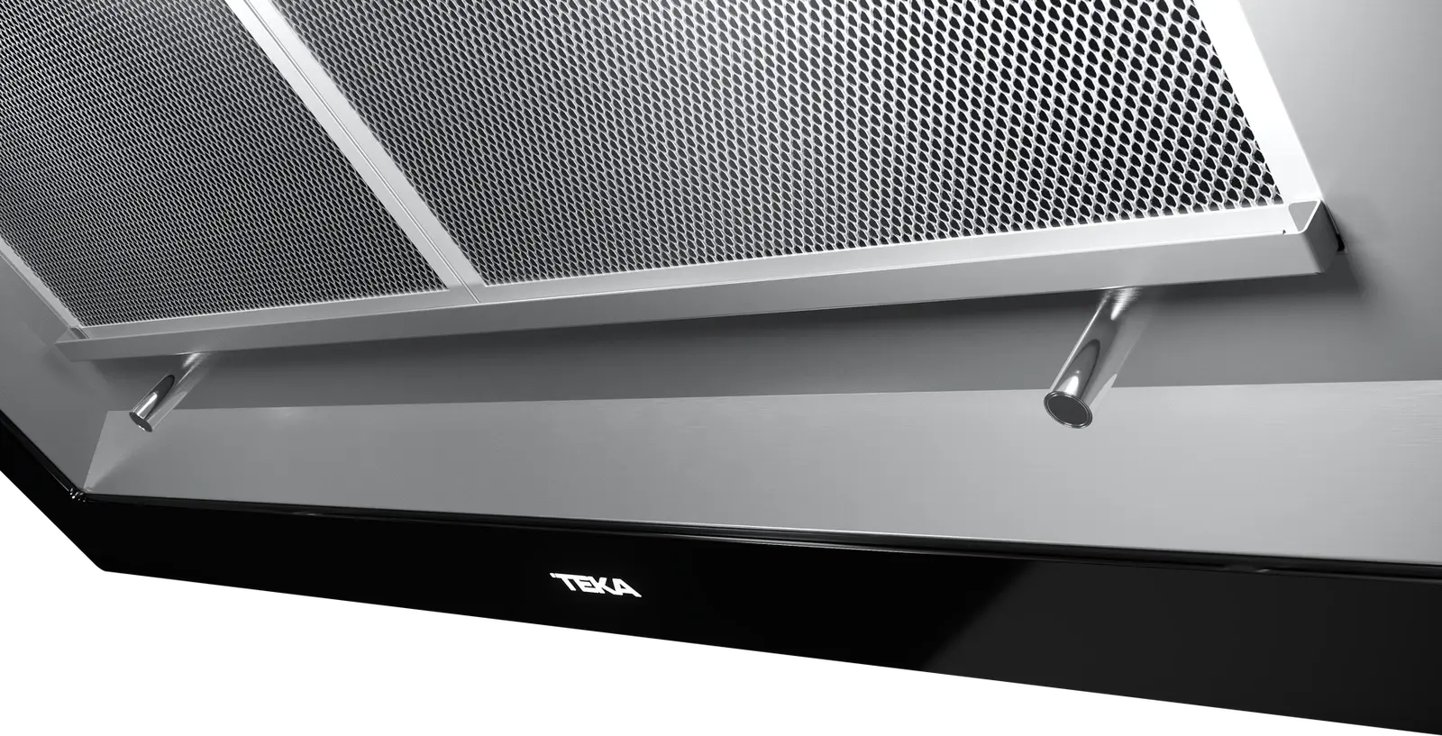 Teka DLV 99670 Vertical Decorative Hood, 900mm, Night River Black Glass, Touch Control, EcoPower Motor, LED Lighting, FreshAir Function, 920 m3/h