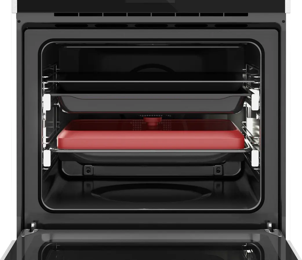 Cuptor Electric Multifunctional Teka iOVEN P SurroundTemp, Capacitate 70L, Clasa Energetică A+, Curățare DualClean Piroliză și HydroClean PRO, Control TFT Touch, Cristal Black