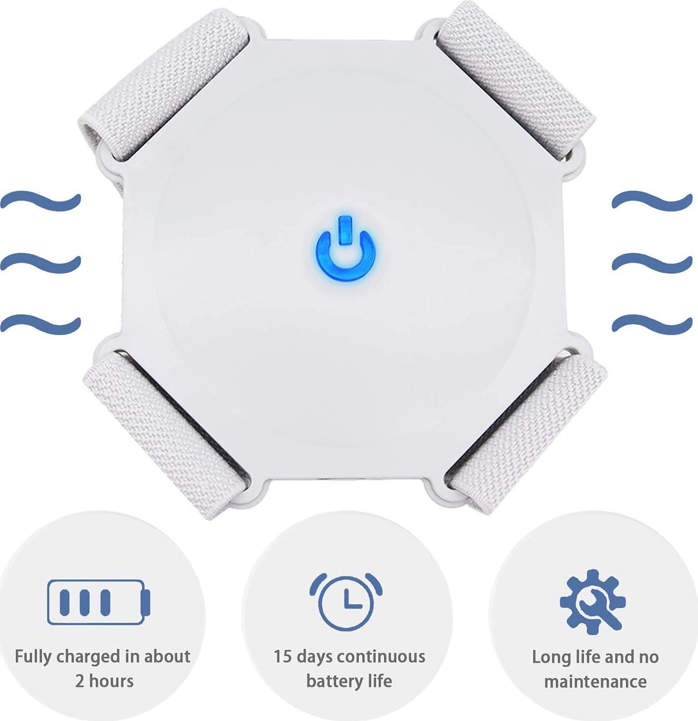 Smart Inductive Posture Corrector with Vibration Sensor - Figure-8 Strap, 200mAh Battery, LED Indicator, Adjustable for Adults & Kids (15-95kg)