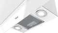 Hota Decorativă Verticală de Sticlă Teka DVT 68660 TBS, Albă, Aspirație Duală, Control Touch, 3+1 Viteze, Iluminare LED, Lățime 60cm, Urban Colors Edition