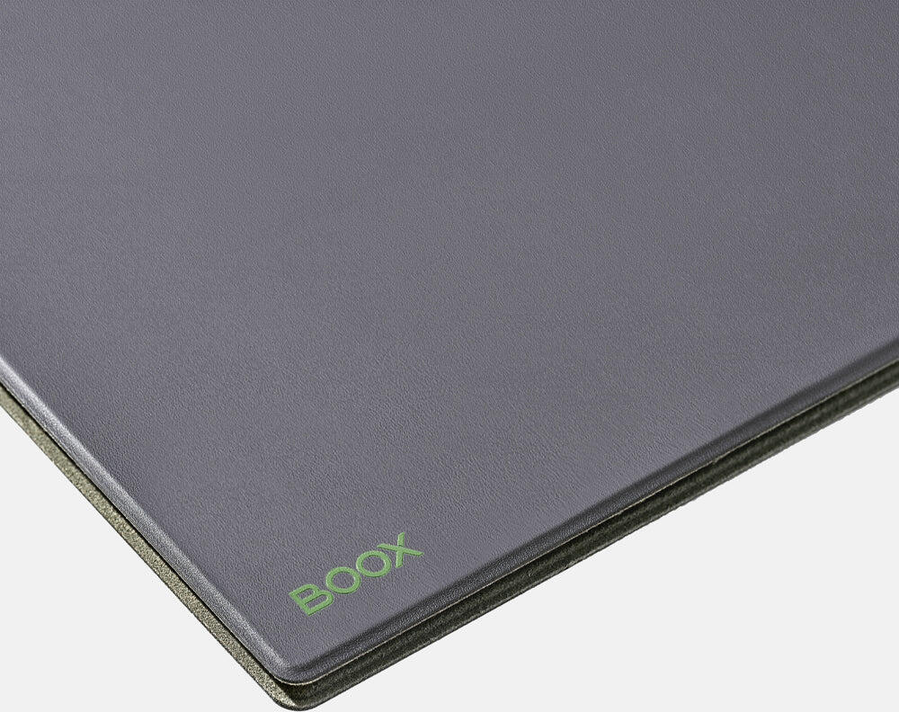 ONYX BOOX 13.3" Magnetic Case for Tab X C, Cyan Black - Slim Vegan Leather Folio with Auto Sleep/Wake and Folding Stand