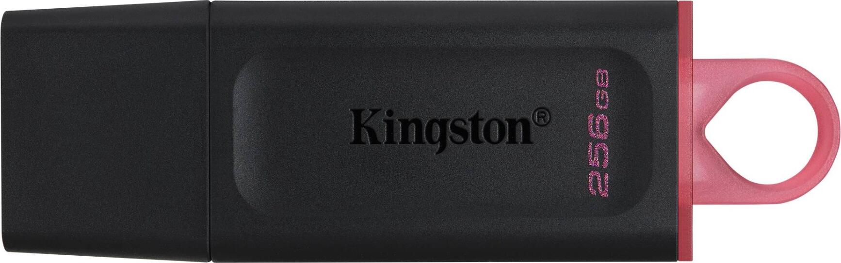 Kingston DataTraveler Exodia DTX USB 3.2 Gen 1 Flash Drive 64GB, Portable Storage with Protective Cap and Teal Keyring Loop Green 256 GB