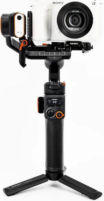 Hohem iSteady MT2 4-in-1 3-Axis Gimbal Stabilizer with AI Vision Sensor, Fill Light, 1.2kg Payload, Arca-Swiss Quick Release for Mirrorless, Action Cam, Phone