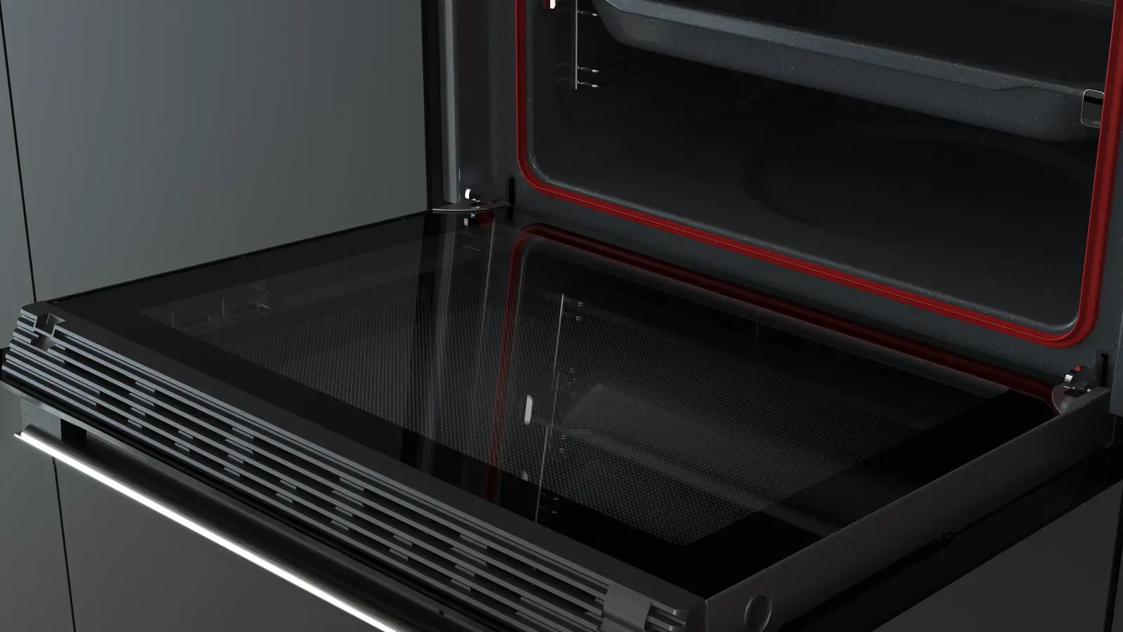 Teka HSB 6350 FBK Neo Multifunction Built-in Oven, Full Black, A+ Energy Class, 70L Capacity, 8 Functions, HydroClean, ThermoSeal, LED Timer