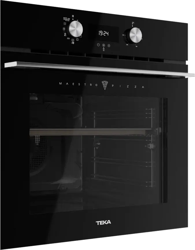 Teka HLB 8510 P MastroPizza Built-in Oven, Pyrolysis & HydroClean PRO, 70L, A+ Energy Class, Surround Temp Turbo, Touch Control, SoftClose, Pizza Stone