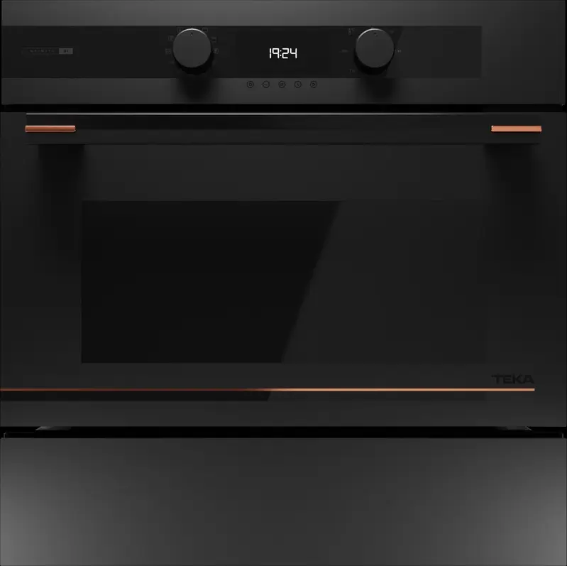 Cuptor Compact Multifuncțional cu Microunde Teka HLC 84-G1 BM Infinity G1, Negru Mat, Curățare cu Abur HydroClean, Capacitate 40L, 11 Funcții, 1000W