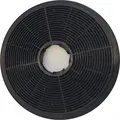 Backer C06 SLIM Activated Carbon Filter for Kitchen Extractor Hoods, Odor and Grease Absorption, Black Plastic Housing