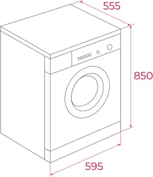 Teka WMK 40940 WH Front-Load Washing Machine, 9kg Capacity, Inverter Motor, Energy Class A, 1400 rpm Spin Speed, Steam Function, White