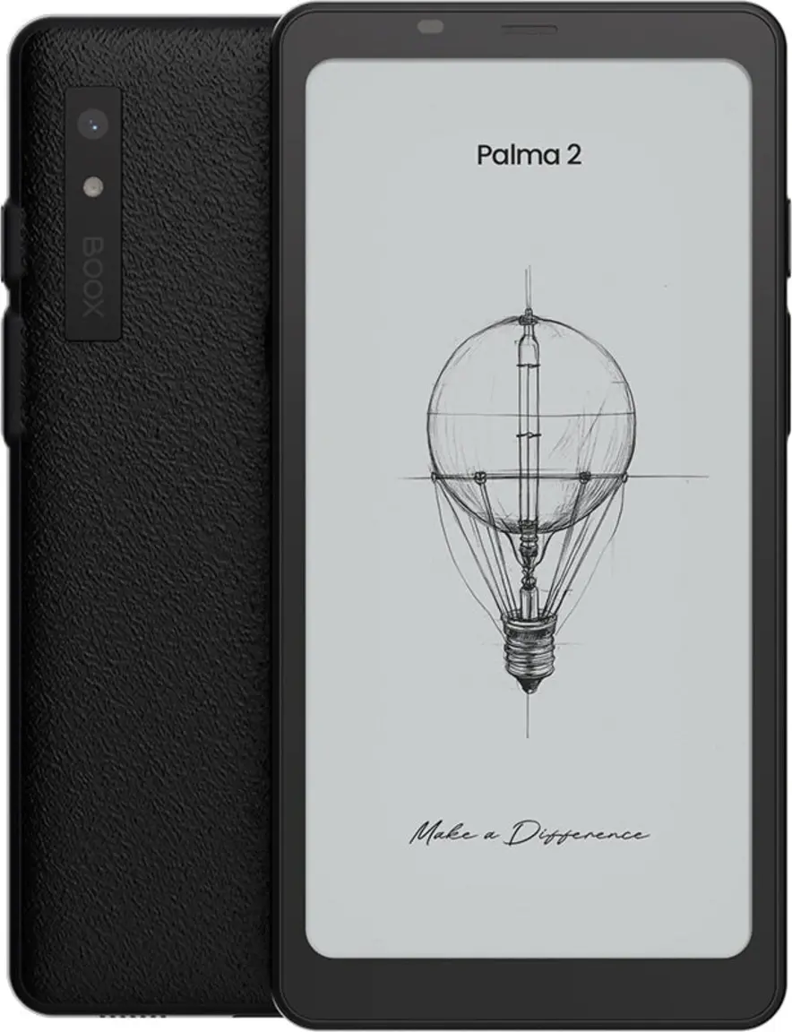 ONYX BOOX Palma 2 Mobile ePaper E-Reader, 6,13 inchi E Ink Carta 1200, 300 PPI, Octa-Core, 6 GB RAM, 128 GB, Android 13, senzor de amprentă - negru