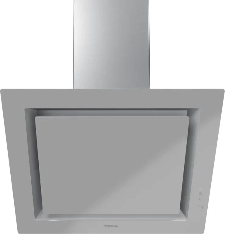Hota Decorativă Verticală Teka DLV 68660 SM TOS, Urban Colors Steam Grey, 600mm, Control Touch, Iluminare LED, Funcție Fresh AIR, Motor EcoPower, 725 m3/h