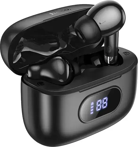 Беспроводные наушники TWS Hoco EQ2 Plus, Bluetooth 5.4, Внутриканальные, LED индикатор заряда, Сенсорное управление, 7ч работы, Кейс USB-C