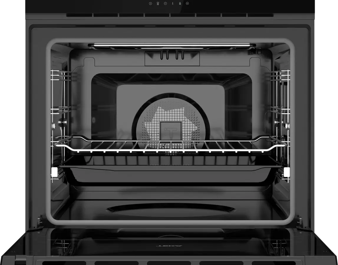 Teka HLB 8600 BK Multifunction Built-in Oven, A+ Energy Class, 70L Capacity, 12 Cooking Functions, HydroClean PRO, TFT Display, Telescopic Guides