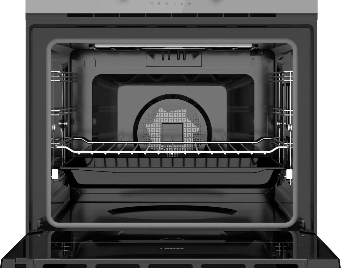 Teka HLB 8600 SM Urban Colours Built-in Multifunction Oven, SurroundTemp, 70L Capacity, A+ Energy Class, HydroClean PRO, TFT Display, Steam Grey