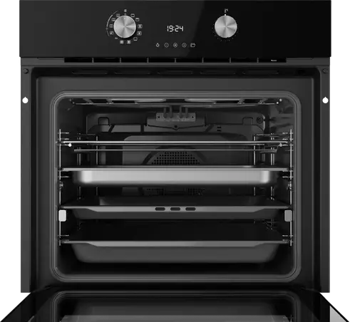 Teka HLB 8550 Multifunctional Steam Oven, 70L Capacity, A+ Energy Class, HydroClean, SurroundTemp, SoftClose, Infinity Glass, Touch Control