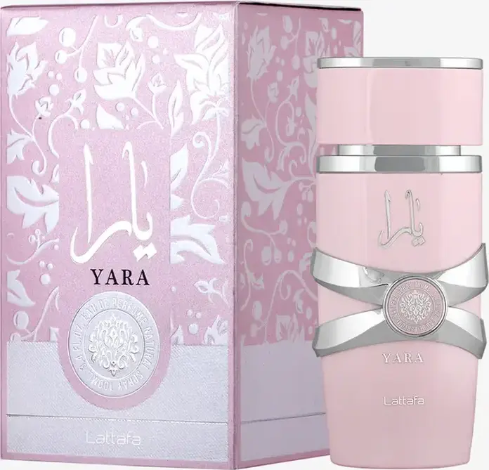Apă de Parfum Lattafa Yara, Femei, 100ml, Parfum Oriental Vanilat cu Note Fructate, Orhidee și Mosc
