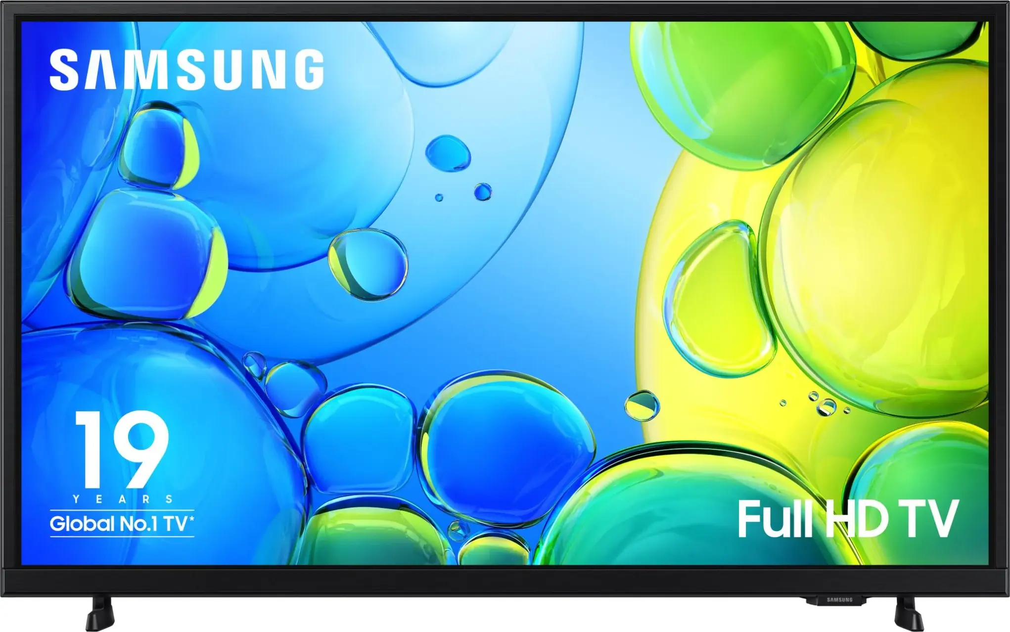 Смарт-ТВ Samsung F6000 24 дюйма Full HD LED 1920x1080 Tizen OS HDR10+ Bixby Wi-Fi Bluetooth DVB-T2/C/S2 Безрамочный дизайн Черный 2014