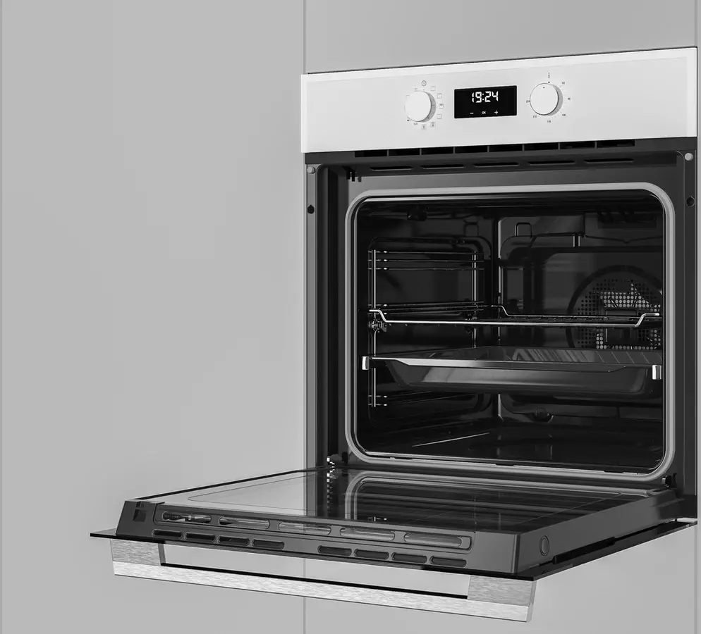 Teka HSB 630 Multifunctional Built-in Oven, 70L Capacity, Energy Class A+, 8 Functions, HydroClean, Touch Control LED, Convection, White