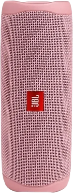 JBL Flip 5 Portable Bluetooth Speaker, Pink, 20W RMS, IPX7 Waterproof, 12h Battery Life, PartyBoost Stereo Pairing, USB Type-C Charging