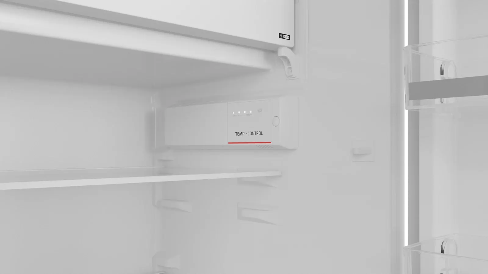 Teka RSR 42265 FI Built-in Single Door Refrigerator with Top Freezer, Inverter Motor, No Frost Fridge, 190L Capacity, Energy Class E, 125.5x54x55 cm