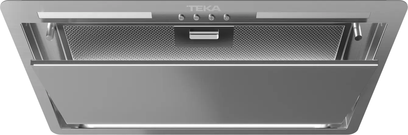 Teka GFL 57760 EOS IX Built-in Filter Group Hood, Stainless Steel, Rim Extraction, EcoPower Motor, 760 m3/h Max Airflow, LED Lighting, Energy Class A+