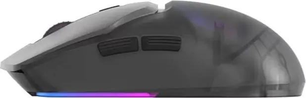 Mouse Gaming Wireless Marvo Fit Pro G1W, Space Grey, Senzor Pixart 3370 19000 DPI, Conectivitate Tri-mode Wireless/Wired, Switch-uri Omron, RGB, Module Palm Rest Interschimbabile