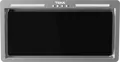 Teka GFL 57651 EOS BK Built-in Kitchen Hood, Perimeter Extraction, Stainless Steel and Black Glass, 3+1 Speed, A+ Energy Class, 735 m3/h Airflow