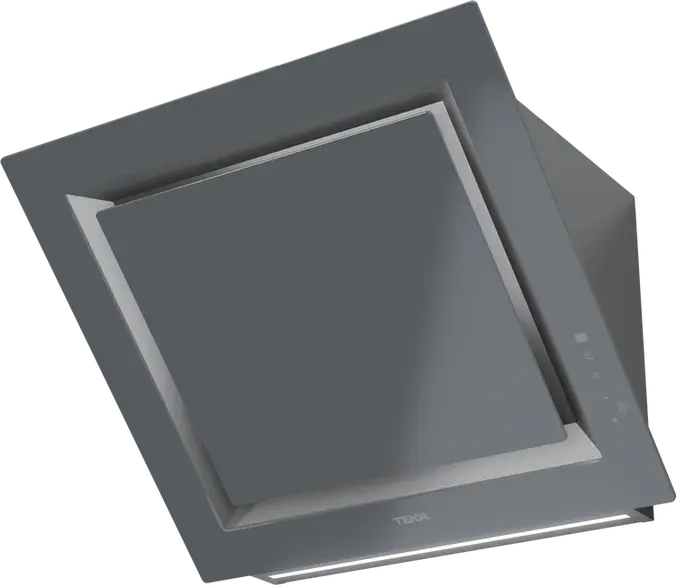 Teka DLV 68660 ST TOS Urban Colors Vertical Decorative Hood, Stone Grey, 60cm, Touch Control, LED BAR, Fresh AIR, 725 m3/h Max Extraction