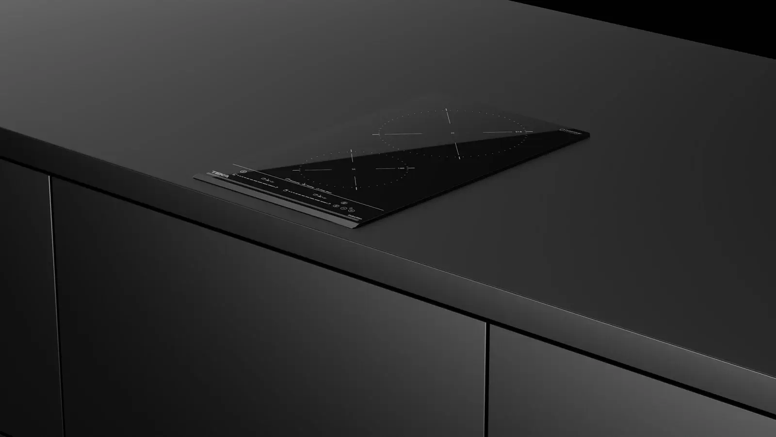 Teka IZC 32310 MSP Induction Cooktop, 2 Zones with Booster, Multislider Touch Control, Black Glass, 30cm Width, Vessel Optimization & Child Lock