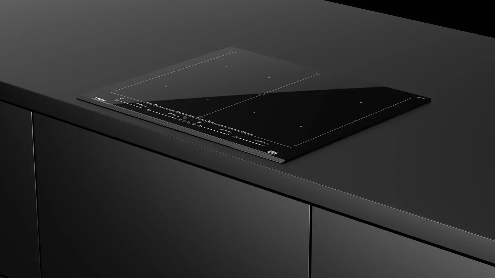 Teka IZF 68700 MasterSense FullFlex Induction Cooktop, 60cm Ceramic Glass, Touch Control MultiSlider, Power Plus, Night River Black