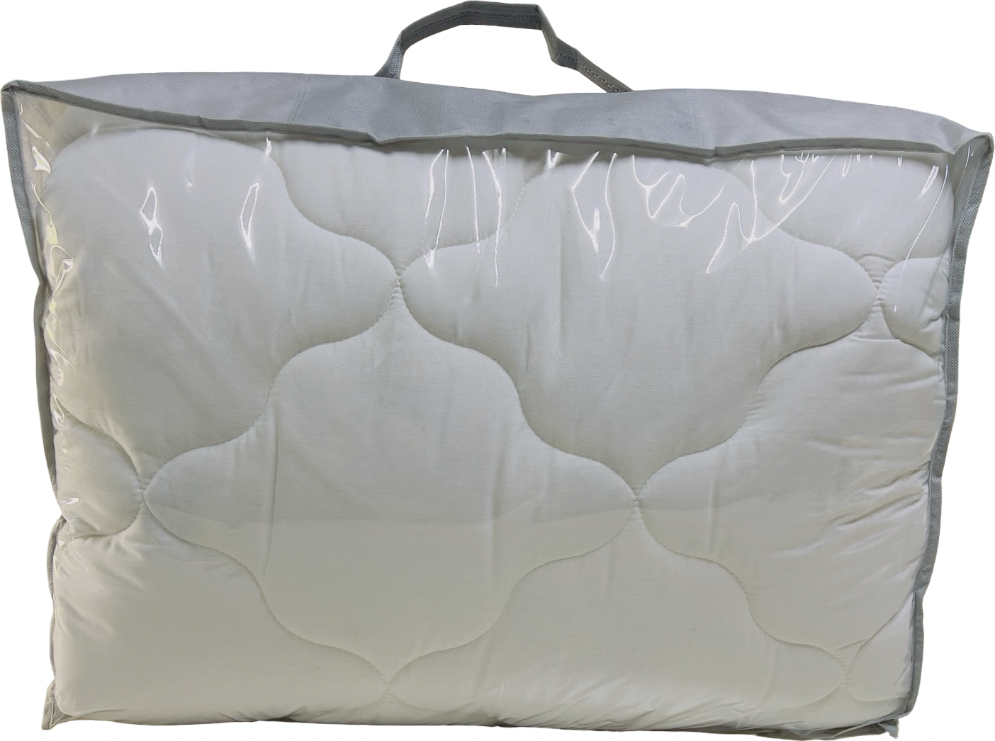 Kivrak Winter Duvet 200x220 cm, 100% Natural Southern Tsigai Sheep Wool Filling 3kg, 100% Cotton Ranfors Cover, Quilted Warm Blanket with Carrying Bag