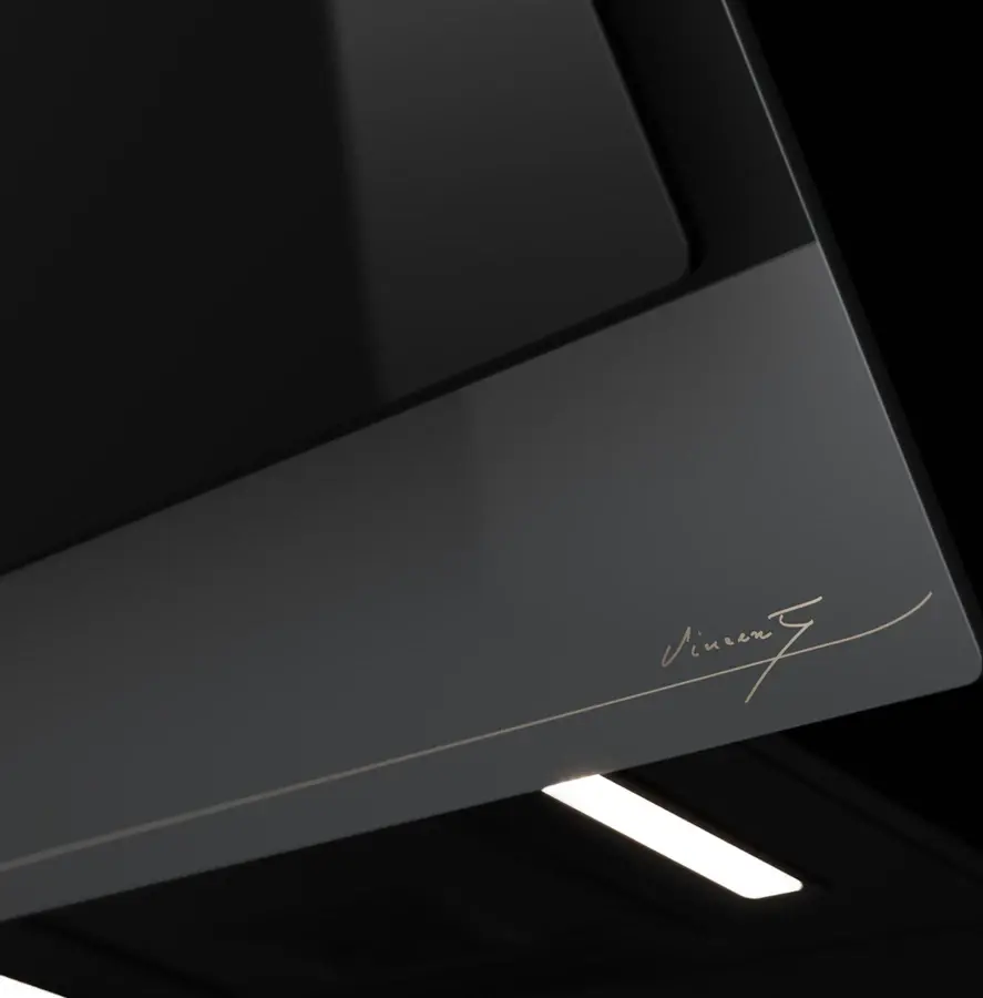Teka DVT-VG 68660 TOS BK Van Gogh Museum Edition Decorative Hood, 60cm, Dark Grey Crystal & Black, EcoPower Motor, Touch Control, FreshAir, LED