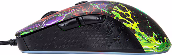 Marvo G932 Gaming Mouse, Pixart 3325 Optical Sensor, up to 7200 DPI, 6 Programmable Buttons, RGB Lighting, Ergonomic Scorpion Design, USB