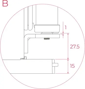 Congelator încorporabil Teka RSF 73385 FI, Total No Frost, Motor Inverter, Capacitate 212L, Clasa Energetică D, Sistem Culisare, VitaCare Box, Alb, 178.5 cm