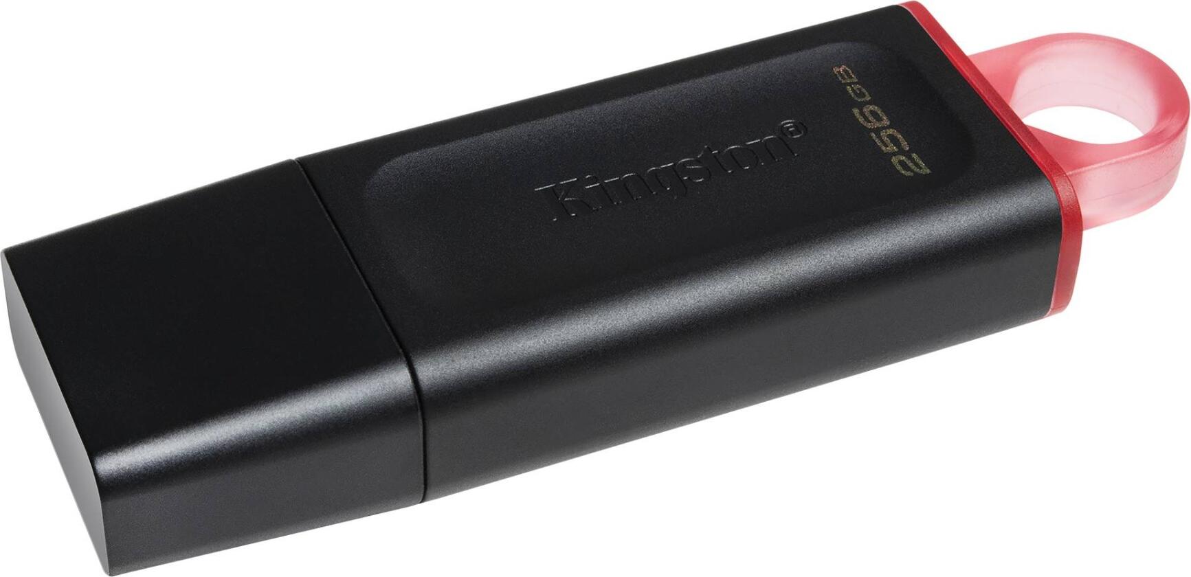 Kingston DataTraveler Exodia DTX USB 3.2 Gen 1 Flash Drive 64GB, Portable Storage with Protective Cap and Teal Keyring Loop Green 256 GB