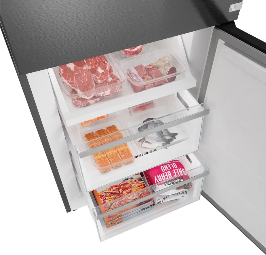 Frigider Combinat Teka RBF 64670 SS, Total No Frost, Motor Inverter, Inox, Clasa Energetică C, Volum 338L, Dimensiuni 60x70x185 cm