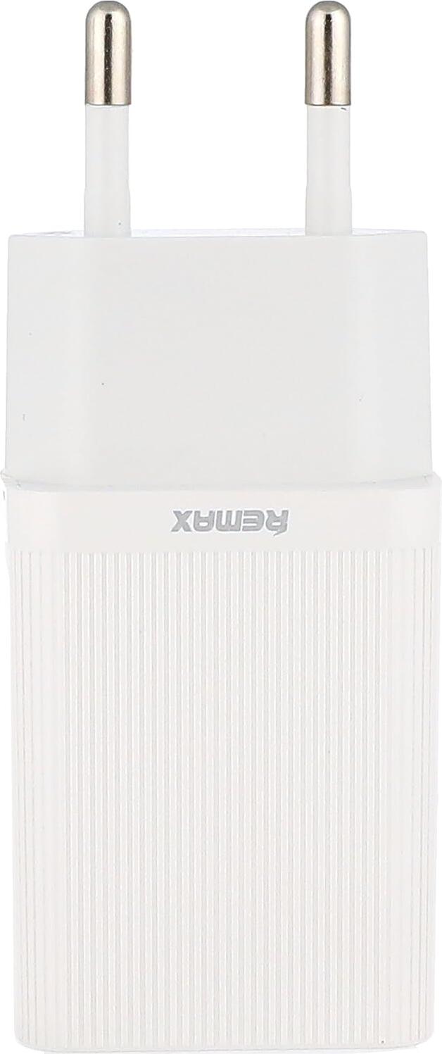 Remax RP-U42 Wall Charger 2.1A 10.5W Single USB-A Port Compact Travel Adapter Fireproof PC Material with Intelligent Safety Protection