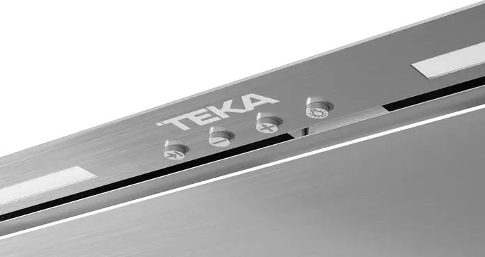 Teka GFL 57760 EOS IX Built-in Filter Group Hood, Stainless Steel, Rim Extraction, EcoPower Motor, 760 m3/h Max Airflow, LED Lighting, Energy Class A+