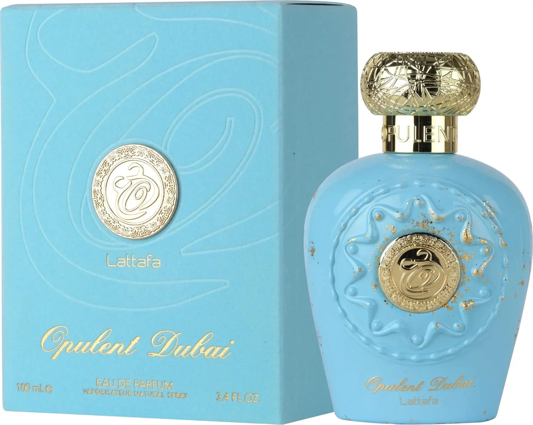 Apă de Parfum Lattafa Opulent Dubai, Unisex, 100ml, Parfum Oriental Floral cu Note de Mango, Ghimbir și Ambră, Persistență Îndelungată