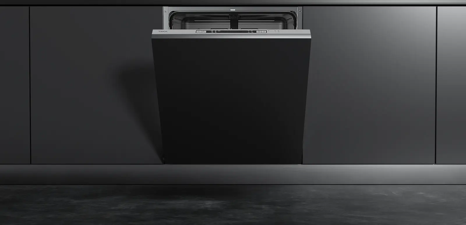 Teka DFI 46650 Fully Integrated Dishwasher, 12 Place Settings, 5 Programs, Energy Class E, Electronic LED Control, Extra-Dry & Half-Load, 598mm Width