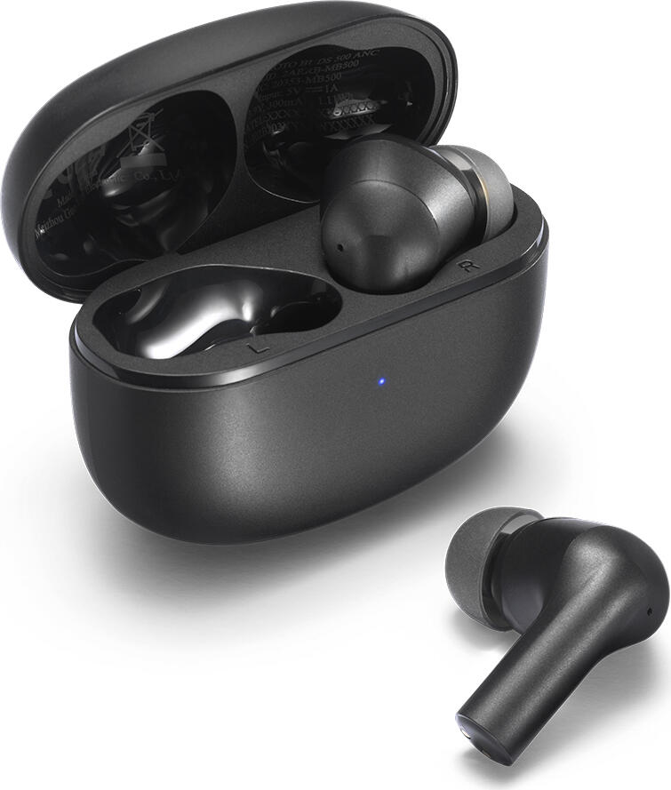 Căști Motorola Moto Buds 500 ANC True Wireless, Anulare Activă a Zgomotului, Bluetooth 5.3, IPX4, Autonomie 20h, Drivere 10mm, Google Fast Pair