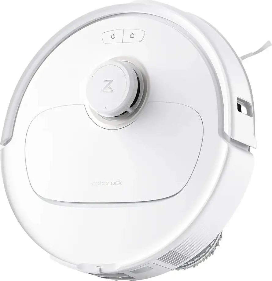Roborock Q Revo MaxV Robot Aspirator si Mop cu Suctie 7000 Pa, Design FlexiArm, Evitare Obstacole Reactive AI, Doc de Spalat Mopuri cu Apa Calda 60C, Alb