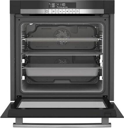 Встраиваемый электрический духовой шкаф Grundig GEZST 47000 B, объем 80 л, 13 функций, класс A, 3500 Вт, каталитическая очистка, тройное стекло