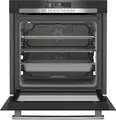 Встраиваемый электрический духовой шкаф Grundig GEZST 47000 B, объем 80 л, 13 функций, класс A, 3500 Вт, каталитическая очистка, тройное стекло