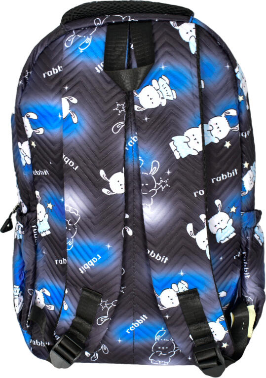 School Backpack 1002R, Durable Polyester, 40x30x15cm, 10kg Capacity, Adjustable Straps and Internal Pockets for Students